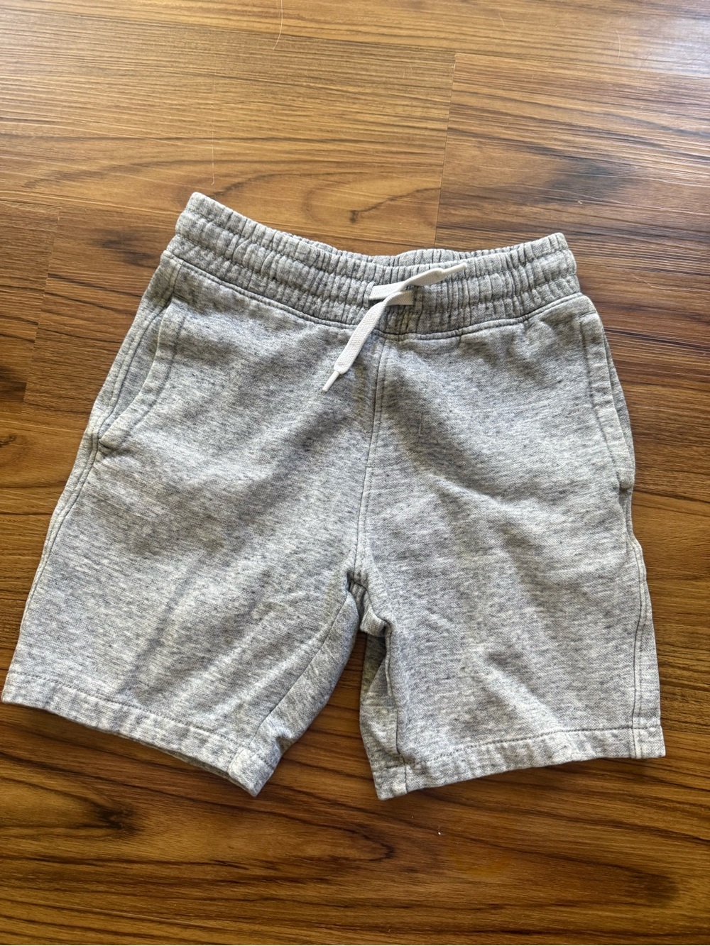 Old Navy Heather Gray Drawstring Knit Shorts